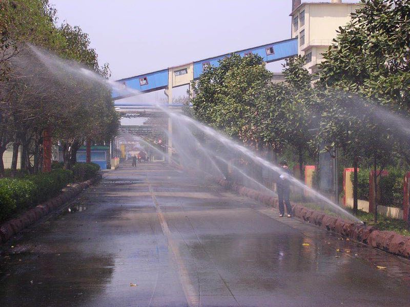 道路雨霧噴灑